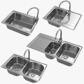 Kitchen Sink Collection 3D model